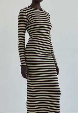 Stripe Bo kjole fra Mads Nørgaard